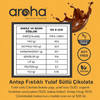 AROHA Şekersiz Antep Fıstıklı Yulaf Sütlü Çikolata 42g