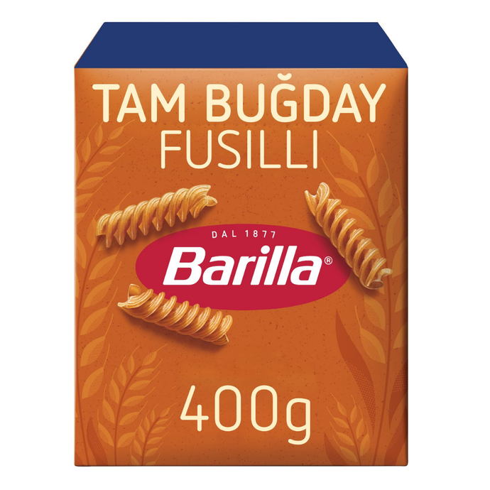 BARİLLA Integrale Fusilli Burgu Makarna 400g