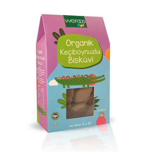 WEFOOD Kids Organik Keçiboynuzlu Bisküvi 55 gr