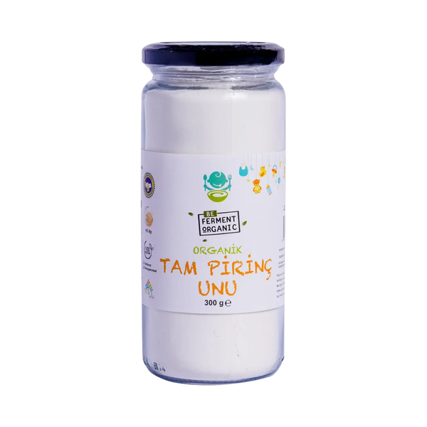 BEFERMENT Organik Tam Pirinç Unu 300g