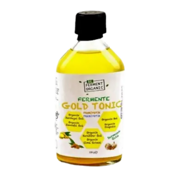 BEFERMENT Organik Curcumin Ginger Gold Tonic Sarımsaklı 220ml