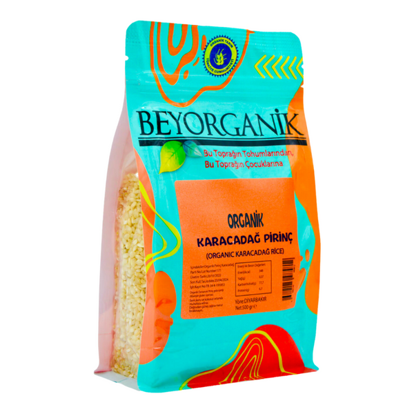 BEYORGANİK Organik Pirinç Karacadağ 500g