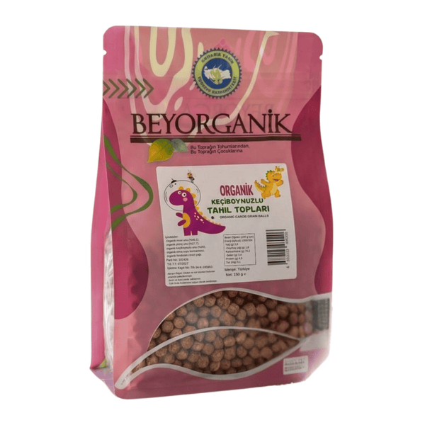 BEYORGANİK Organik Keçiboynuzlu Tahıl Topları 150g