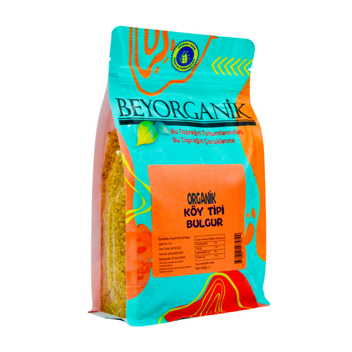 BEYORGANİK Organik Köy Tipi Bulgur 500g