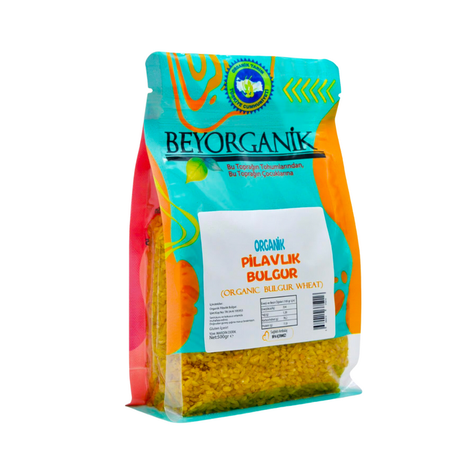 BEYORGANİK Organik Pilavlık Bulgur 500g