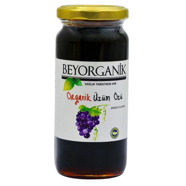 BEYORGANİK Organik Üzüm Özü 315g  (Soğuk sıkım)