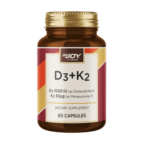 BİGJOY Vitamins Vitamin D3+K2 60 Kapsül