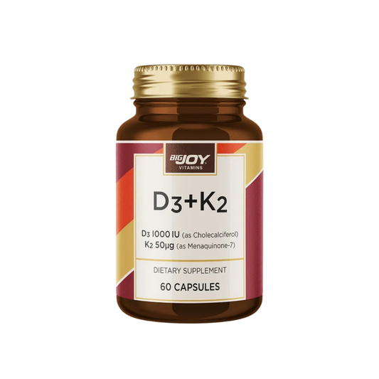 BİGJOY Vitamins Vitamin D3+K2 60 Kapsül