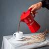 BİALETTİ Moka Express Exclusive Kırmızı 3 Cup