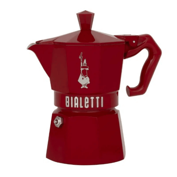 BİALETTİ Moka Express Exclusive Kırmızı 3 Cup