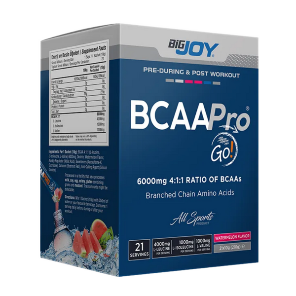 BİGJOY BCAA Pro Go Karpuz 4:1:1 21 Servis