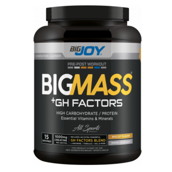 BIGJOY Bigmass Gainer Gh Factors Bisküvi 1500kg