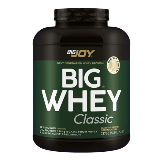 BİGJOY Bigwhey Protein Classic Bisküvi 2376g 72 Servis