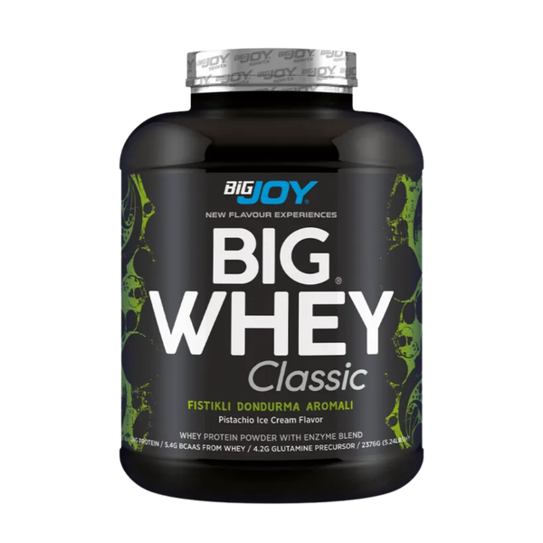 BİGJOY Bigwhey Whey Protein Classic Antep Fıstığı Dondurma 2376g