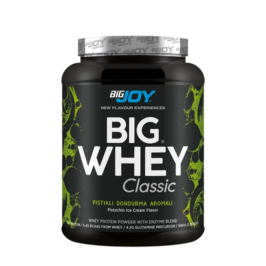 BİGJOY Bigwhey Whey Protein Classic Antep Fıstığı Dondurma 990g