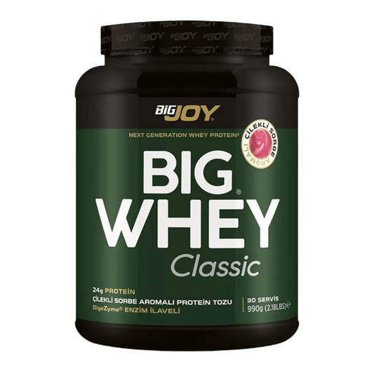 BİGJOY Bigwhey Whey Protein Classic Çilek 990g