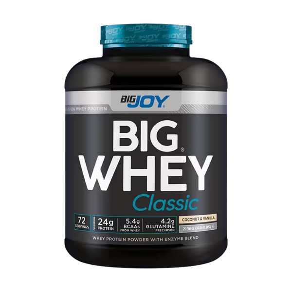BİGJOY Bigwhey Whey Protein Classic Hindistan Cevizi Vanilya 2196g
