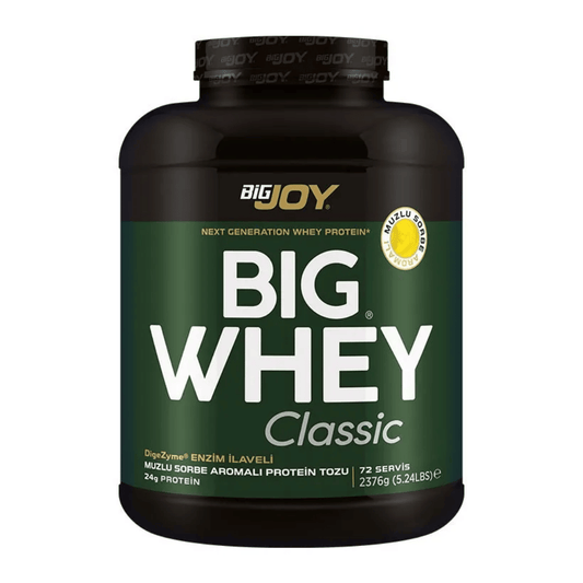 BİGJOY Bigwhey Whey Protein Classic Muzlu 2376g 72 Servis