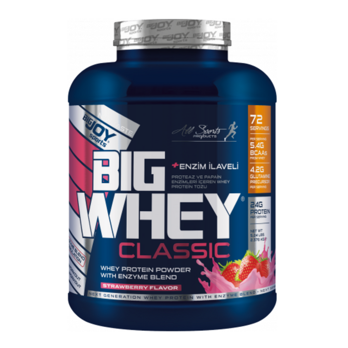 BİGJOY Bigwhey Whey Protein Classic Çilekli 2376g