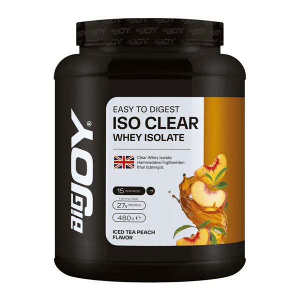 BİGJOY Iso Clear Whey Isolate Ice Tea Şeftali 480g