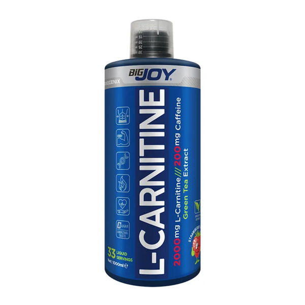 BİGJOY L-Carnitine Likit Çilek 1000ml