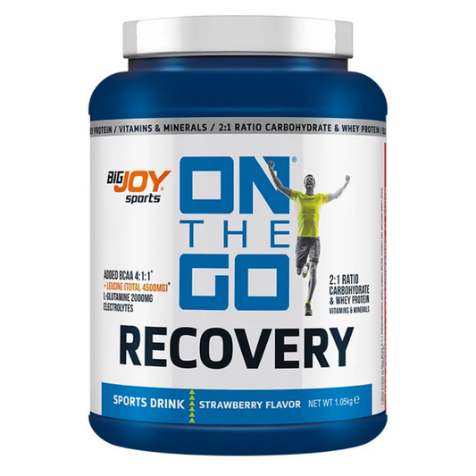 BİGJOY OnTheGo Recovery Sports Drink Çilek 1.05kg