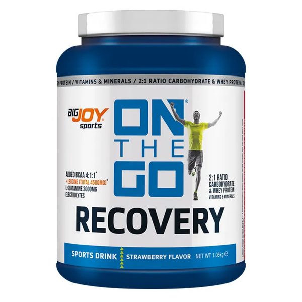 BİGJOY OnTheGo Recovery Sports Drink Çilek 1.05kg
