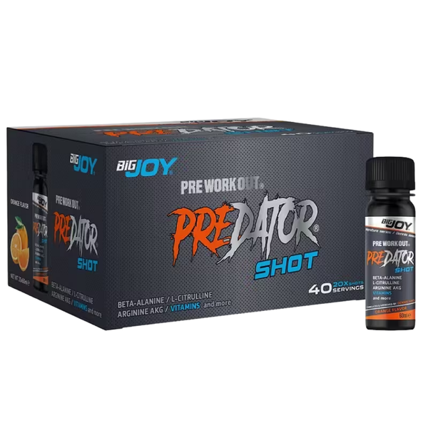 BİGJOY Predator Shot Portakal 60 ml x 20 Adet