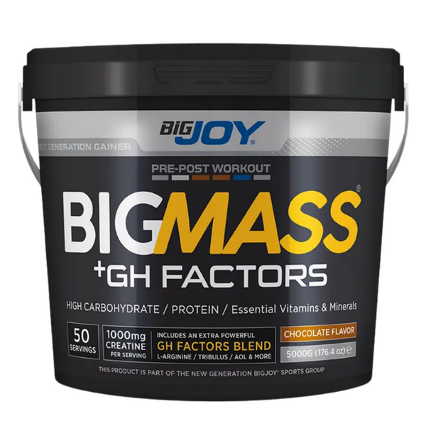 BIGJOY Sports Bigmass Gainer Gh Factors Çikolata 5000g