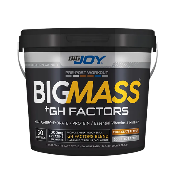 BIGJOY Sports Bigmass Gainer Gh Factors Çikolata 5000g