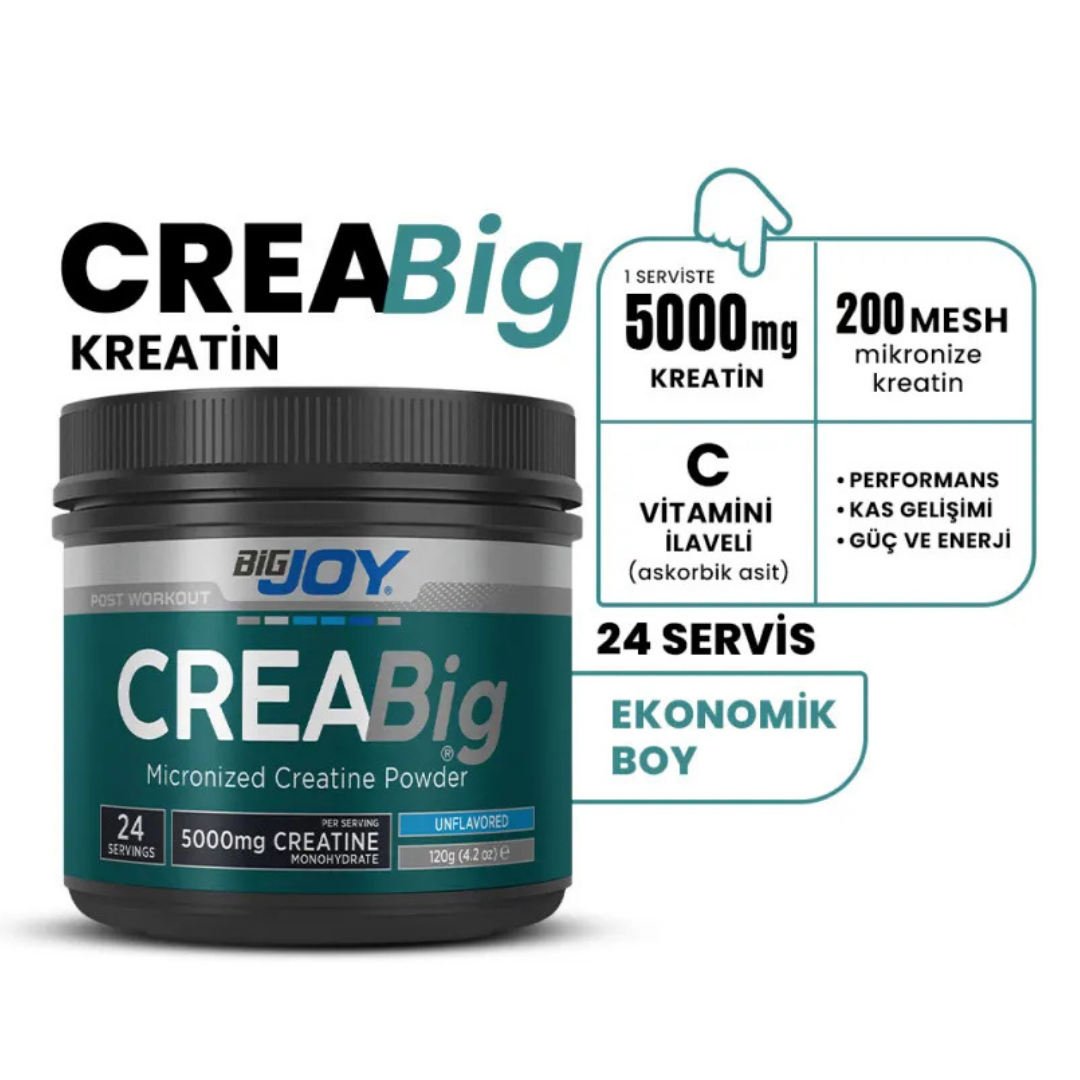 BIGJOY Sports Creabig Powder 120g – Özel Beslenme
