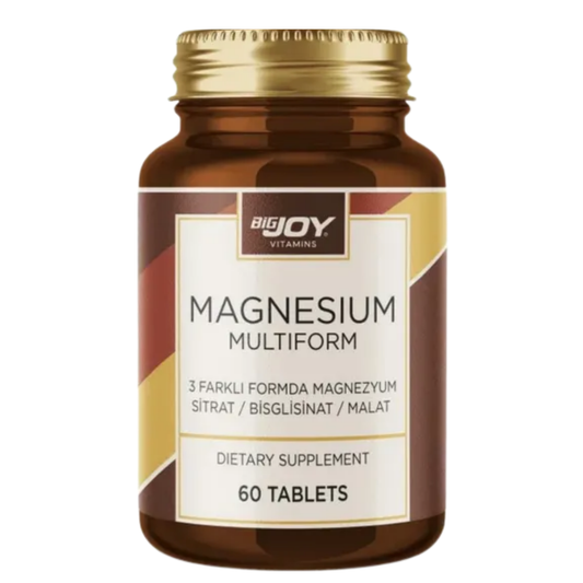 BİGJOY Vitamins Magnesium Multiform 60 Tablet