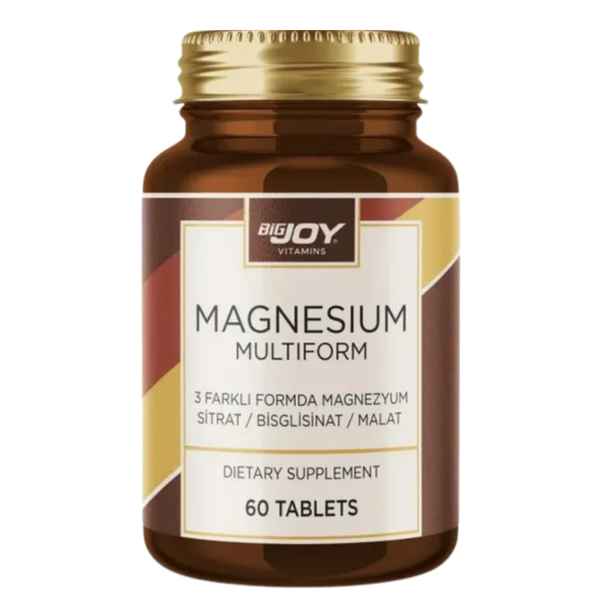 BİGJOY Vitamins Magnesium Multiform 60 Tablet