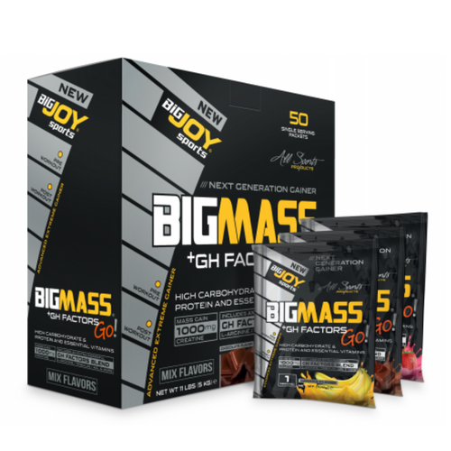 BİGJOY Sports BIGMASSGO GH Factors Mix Aroma 50 Servis