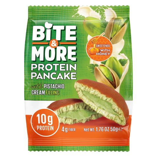 BİTE&MORE Proteinli Pankek Antep Fıstıklı 50g