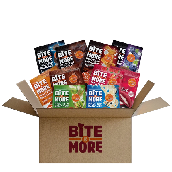 BİTE&MORE Yüksek Protein Pancake Deneme Paketi 50g X 10 Adet