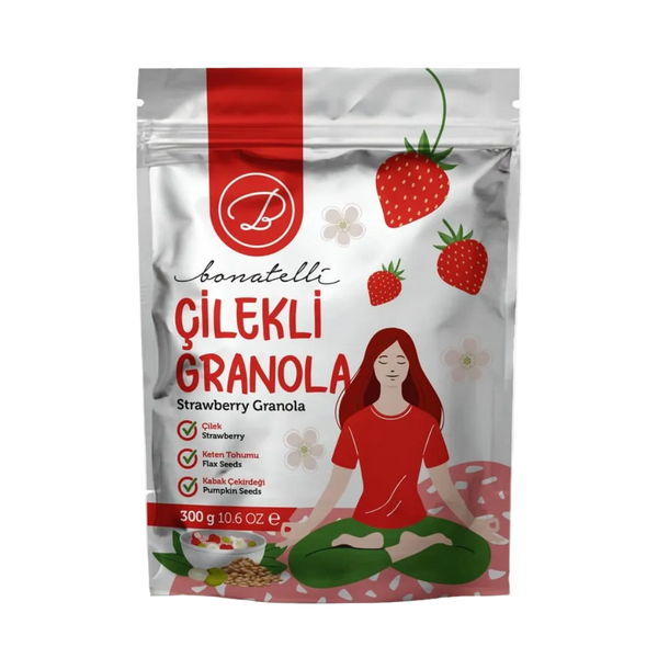 BONATELLİ Çilekli Granola 300g