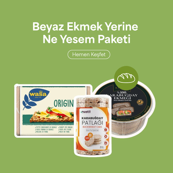Beyaz Ekmek Yerine Ne Yesem Paketi