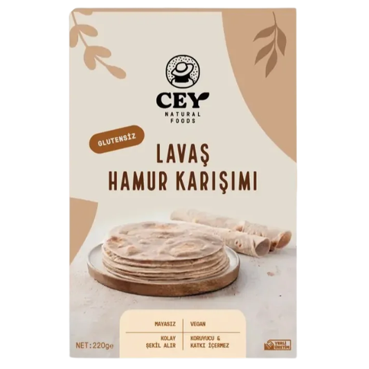 CEY NATURAL Glutensiz Lavaş Hamur Karışımı 220g