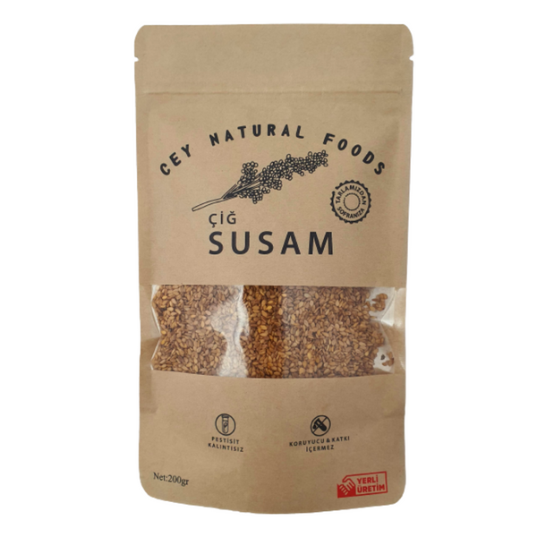 CEY NATURAL Çiğ Susam 200g