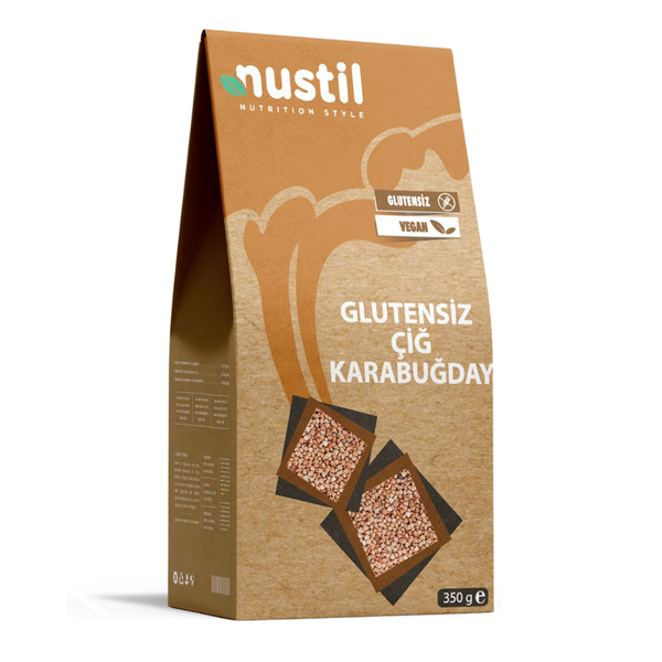 NUSTİL Glutensiz Çiğ Karabuğday 350g