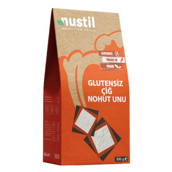 NUSTİL Glutensiz Çiğ Nohut Unu 300g