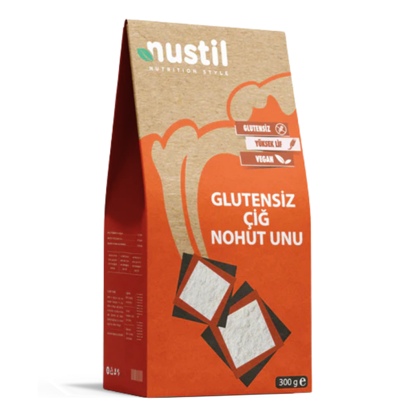 NUSTİL Glutensiz Çiğ Nohut Unu 300g