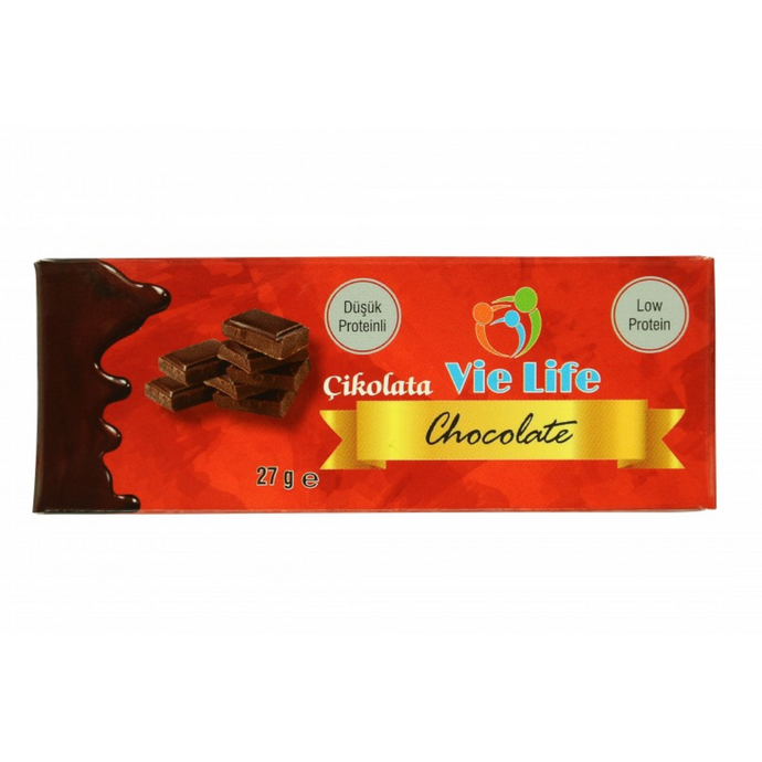 Vie Life Düşük Proteinli Çikolata 25g