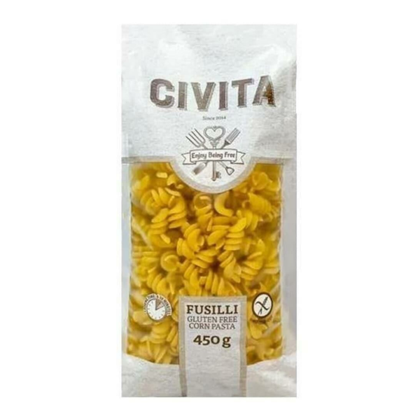CİVİTA Glutensiz Fusilli Makarna 450g