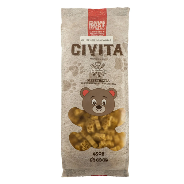 CİVİTA Teddy Glutensiz Ayıcıklı Makarna 450g