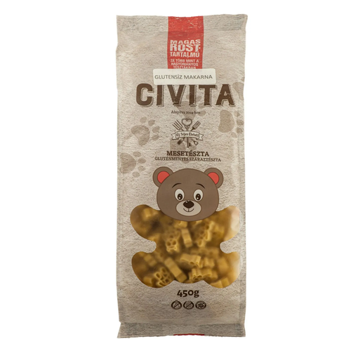 CİVİTA Teddy Glutensiz Ayıcıklı Makarna 450g