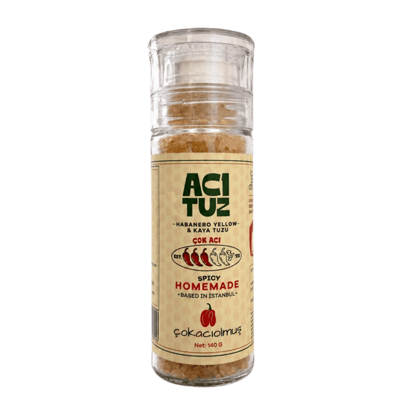 ÇOKACIOLMUŞ Acı Tuz Habanero Yellow 140g