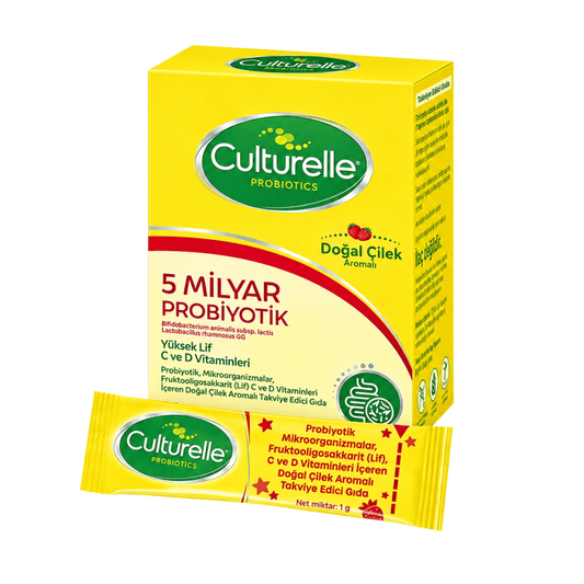 CULTURELLE Doğal Çilek Aromalı Probiyotik 30 Saşe