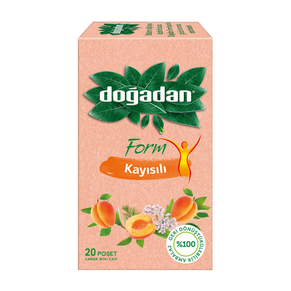 DOĞADAN Form Kayısılı 20'li